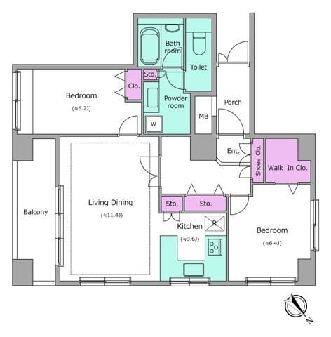 レジディア新川Ⅱの写真