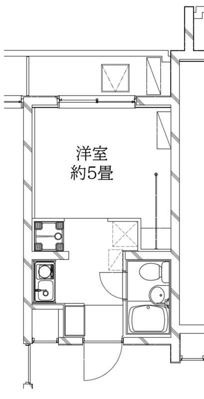 DANTE上池袋 107 間取り図