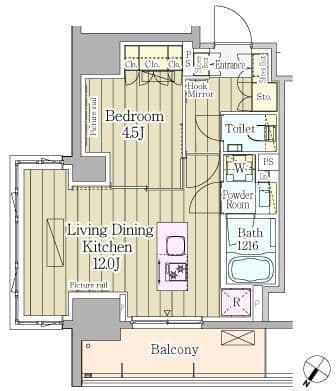 パークアクシス渋谷神山町 1201