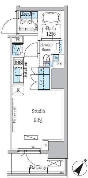 パークアクシス渋谷神山町 605