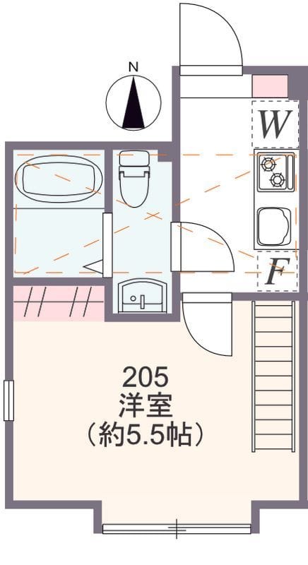 アザーレ・クオン日吉 205