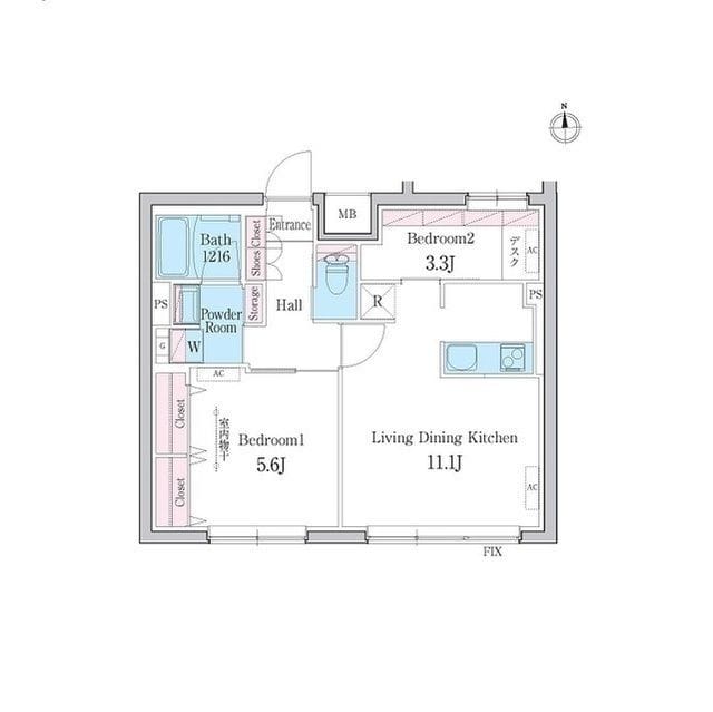 デュオメゾン都立大学 201