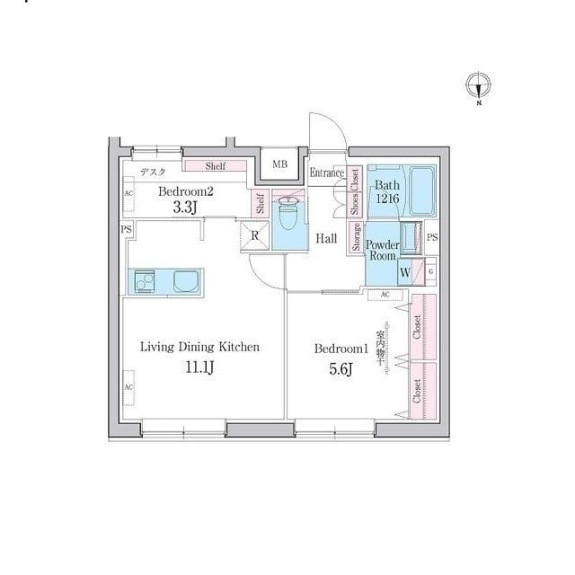 デュオメゾン都立大学 202