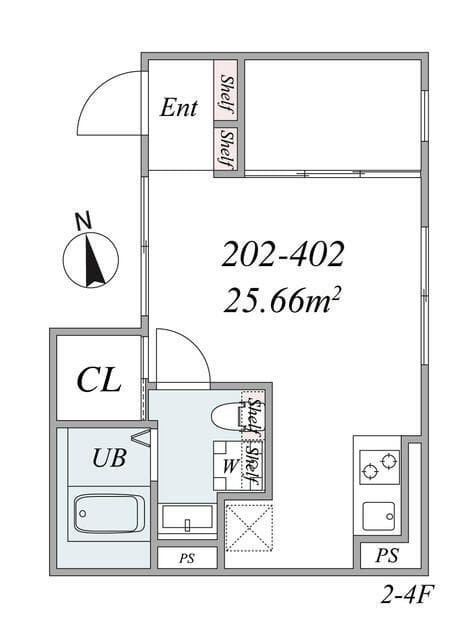 the trias itabashi 202 間取り図