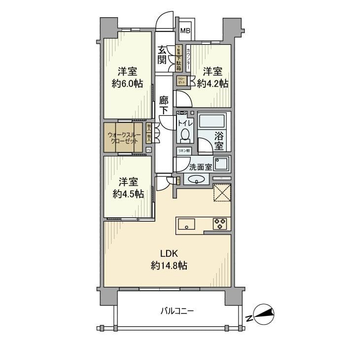 クレヴィア西馬込の写真