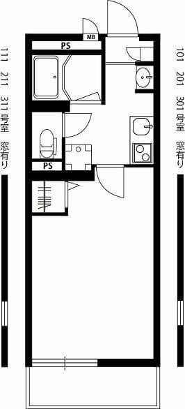 リブリ・サンヴィレッジ24 211 間取り図