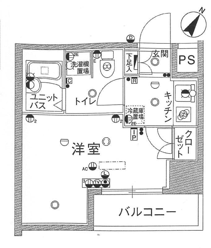 スカイコート日本橋人形町第5 604