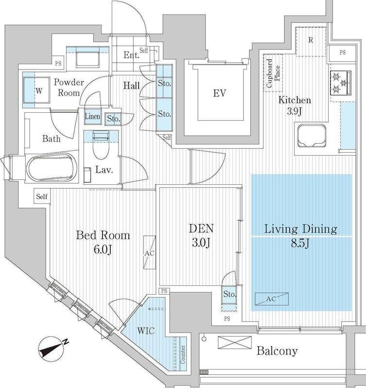 パークアクシス浅草橋Ⅱ 1201