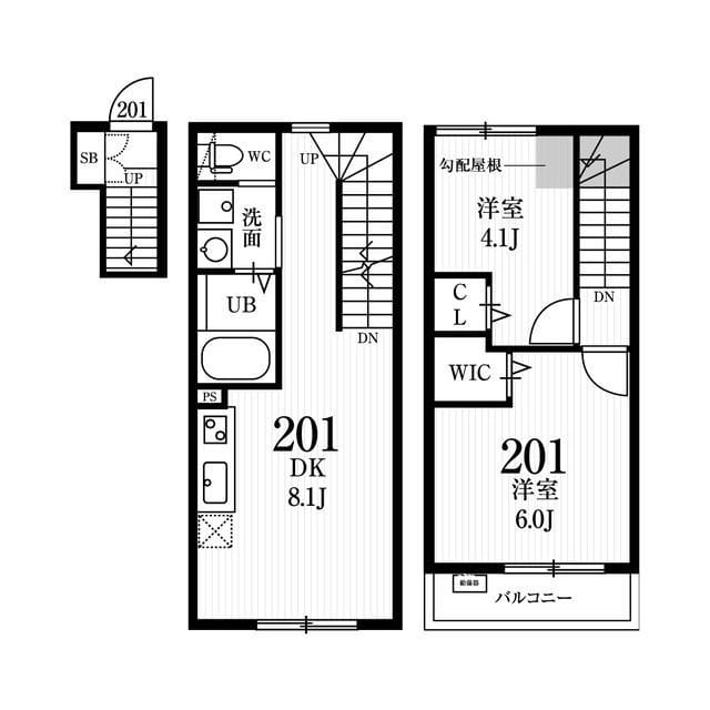ミハス祐天寺 201
