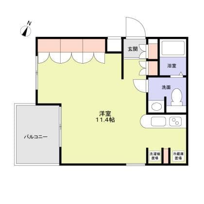 N.Haus 301 間取り図