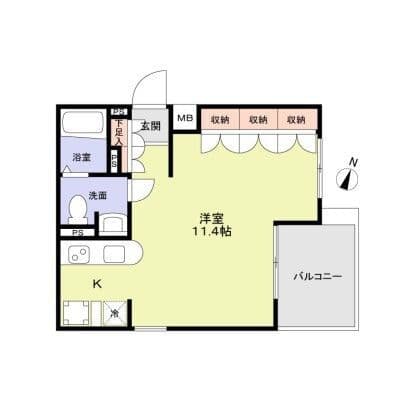 N.Haus 302 間取り図