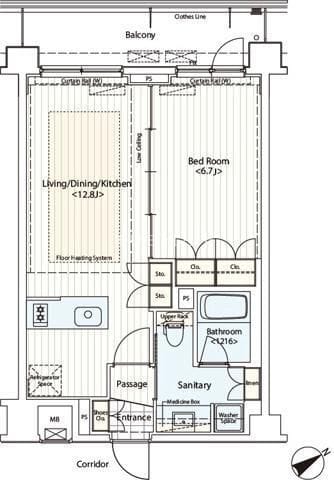 カスタリア鶴見 102