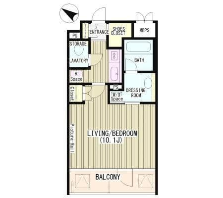 cubicM 801 間取り図
