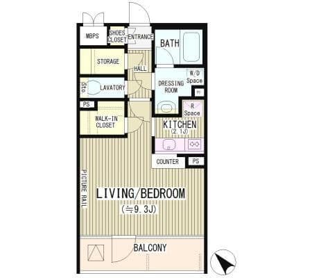 cubicM 803 間取り図