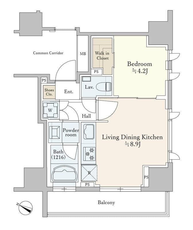 ピアース麻布十番 802