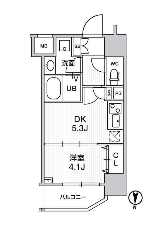 ジェノヴィア南千住スカイガーデン 1001