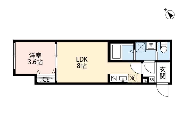k1 apartments(ケイワンアパートメンツ) 105