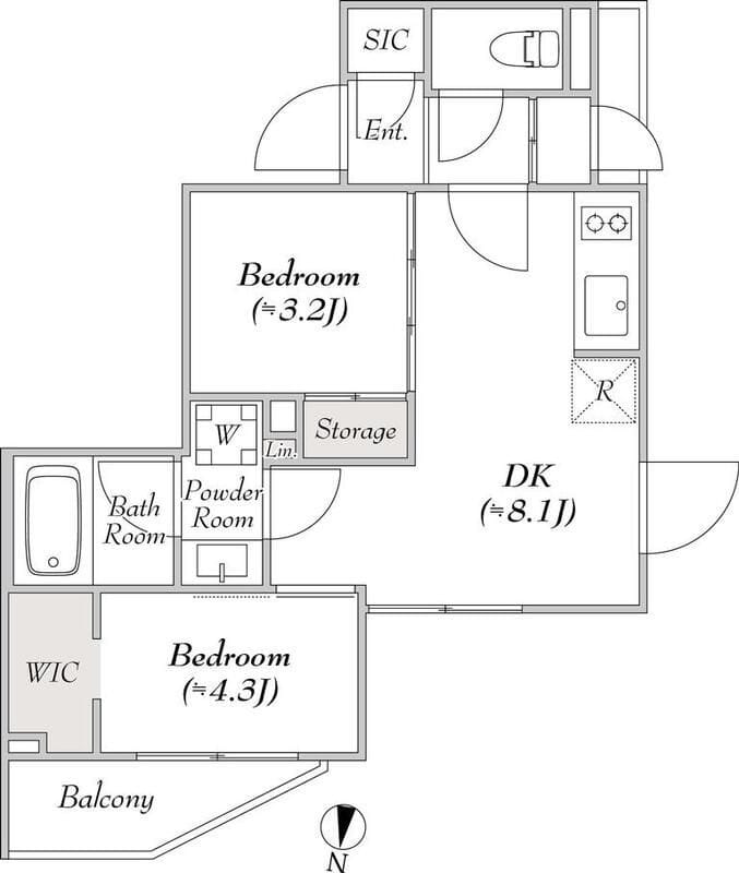 ルミーク本町イースト 204
