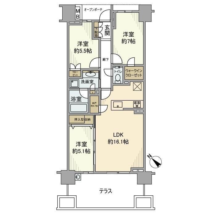 プラウドシティ加賀学園通りの写真