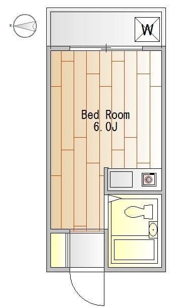 イン学芸大 105 間取り図