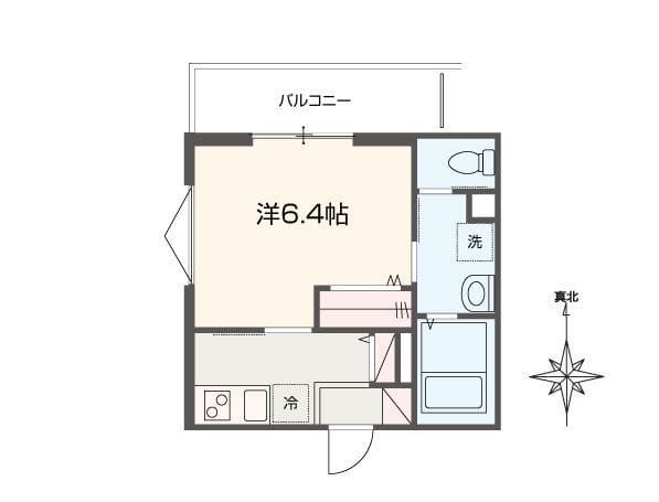 MELLAS北赤羽 101 間取り図