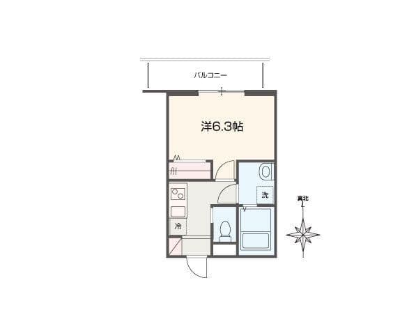 MELLAS北赤羽 103 間取り図