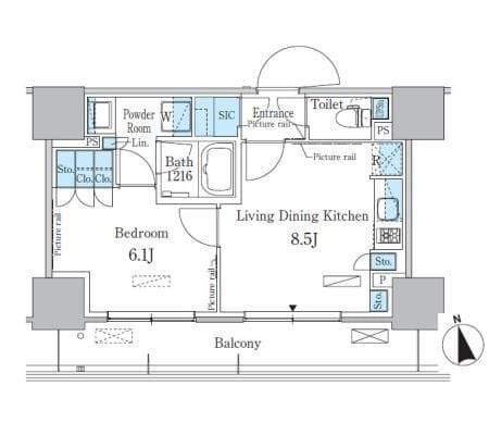 パークアクシス東陽町・親水公園 1208