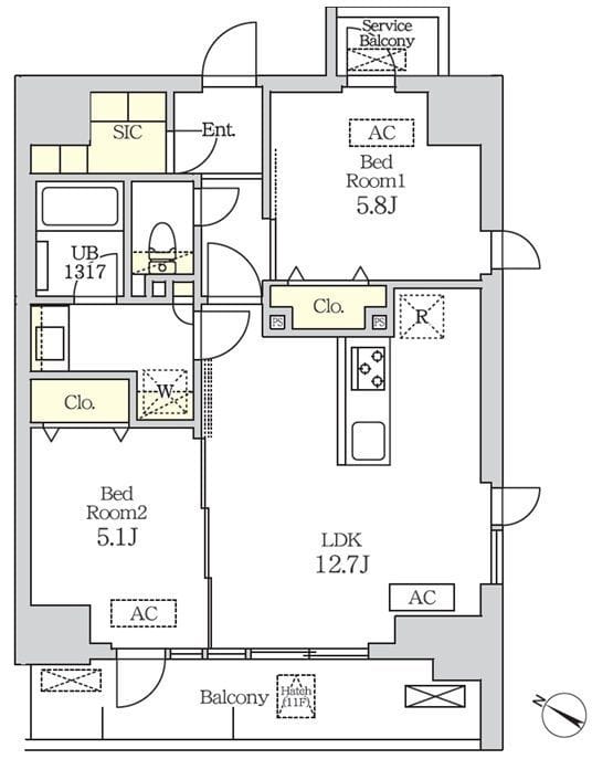 コスモグラシア新宿西早稲田の写真