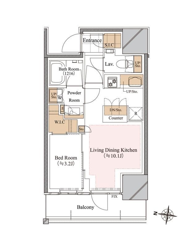 ブランシエスタ白山 1102