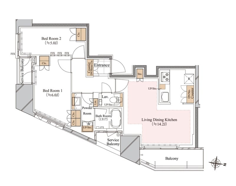 ブランシエスタ白山 1404
