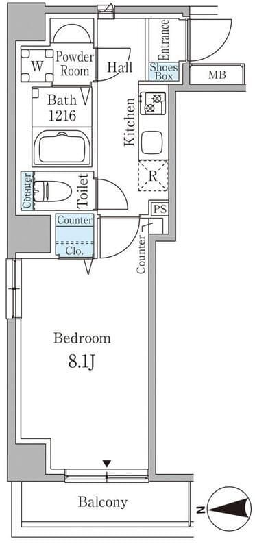 ラディーチェ芝 202