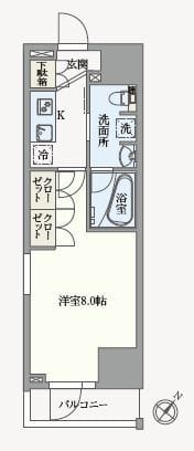 アジールコート汐浜キャナル 0805