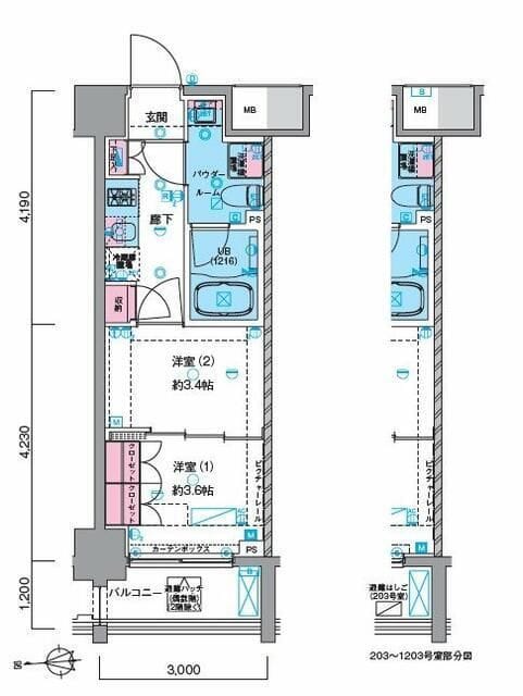 GENOVIA浅草Ⅵskygarden 1103