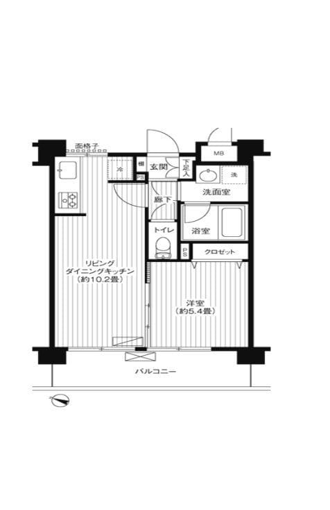 ブランネージュ多摩川 407