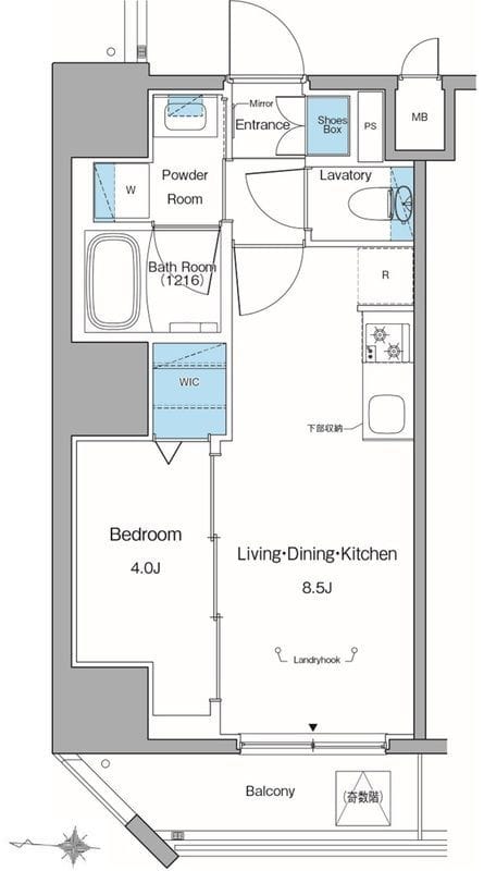 ルフォンリヴェント池袋 1402