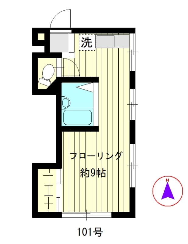 ひかりハイツ 101