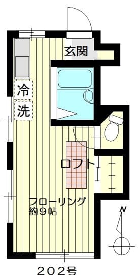 ひかりハイツ 202