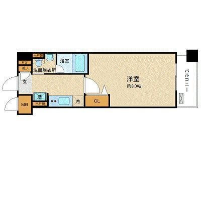ZOOM池尻大橋 302 間取り図