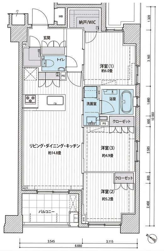 グラウス日本橋人形町 5F