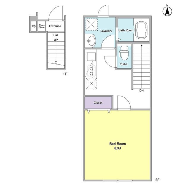 COSMOハウス 205 間取り図