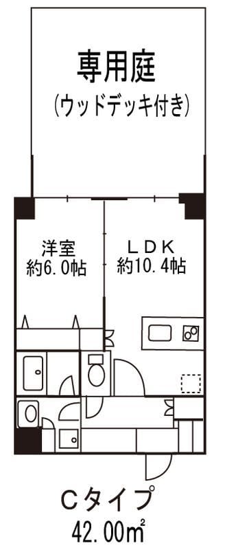 ヒューリックレジデンス参宮橋 114 間取り図