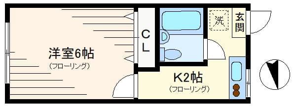 S-1199 306 間取り図