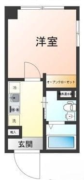 Aletta大島 203 間取り図