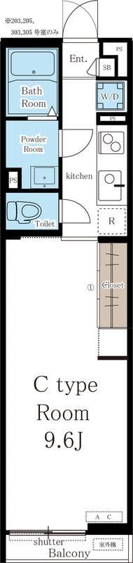 リブリ・グランディール西新井Ⅱ 105