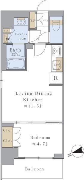 Brillia ist 駒込 703