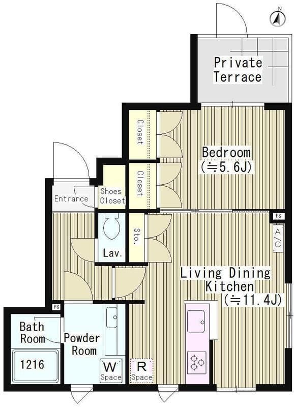 ファレール笹塚 103
