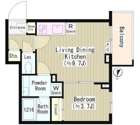 ファレール笹塚 201