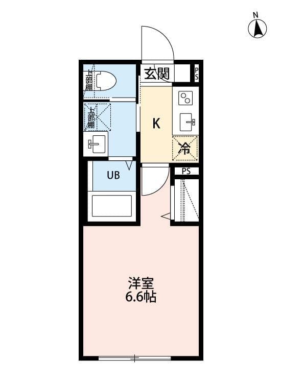 Patria梅島(パトリアウメジマ) 102 間取り図