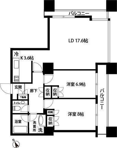 グランパークハイツ 2401