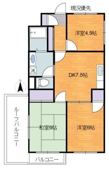 エミネンス板橋本町 306 間取り図